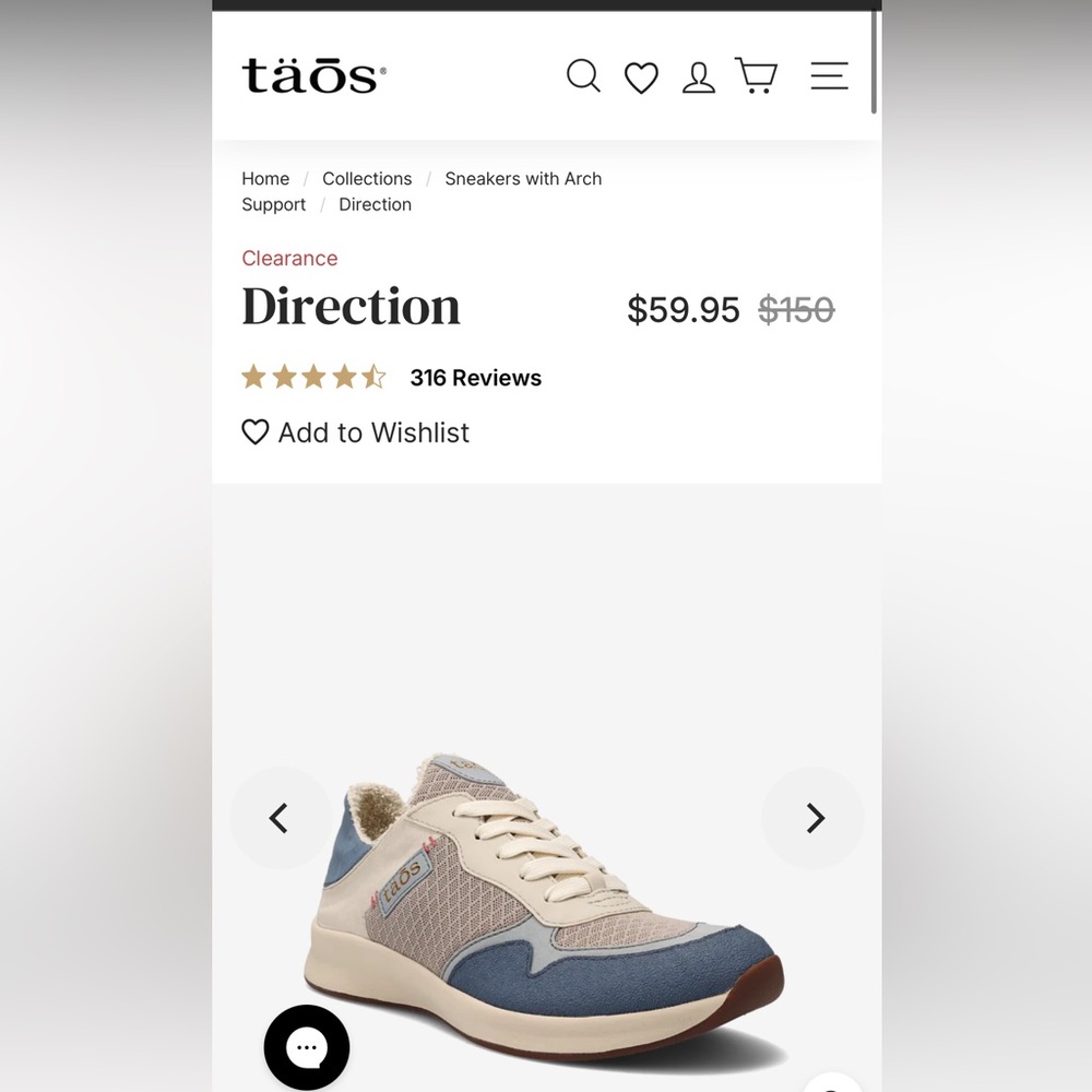 Taos Direction Sneakers